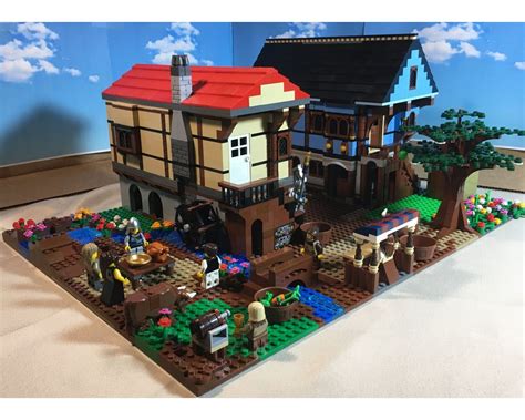 Lego Moc 43465 Medieval Village Expansion Of 10193 Castle 2020