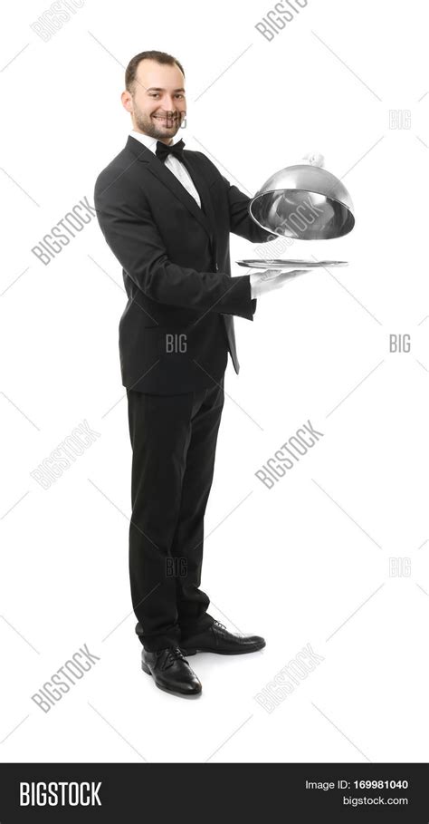 Handsome Waiter Image And Photo Free Trial Bigstock
