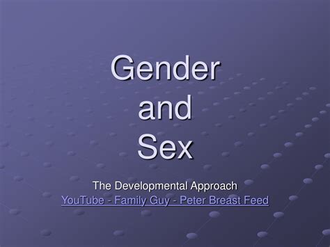 Ppt Gender And Sex Powerpoint Presentation Free Download Id296172