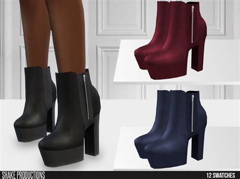 The Sims Resource Shakeproductions High Heel Boots