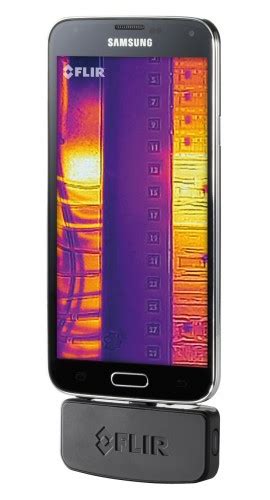 Thermal camera p.d.cam connected in the same network can be controlled. FLIR ONE Thermal Camera for Android