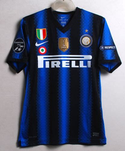 2010 11 Inter Milan Home Ss No10 Sneijder 10 11 Internazionale Uefa