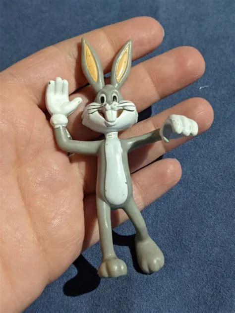 1989 Warner Bros Looney Tunes Bugs Bunny Cartoon Character Pvc Made By