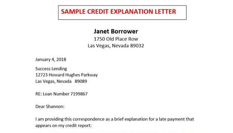 A letter of explanation for derogatory items on a credit report should explain the circumstances that caused any late payments and why future late payments will not occur, according to guston cho associates. Letter Of Explanation Regarding Derogatory Credit For Your Needs | Letter Template Collection