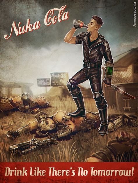 Fallout Nuka Cola By Https Deviantart Com Maxkennedy On DeviantArt Fallout Art