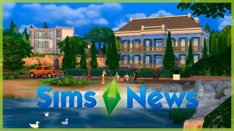 Sims News The Sims 4 выходит 4 сентября Youtube