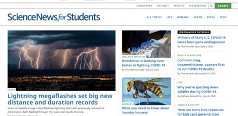 7 Free Current Events Websites For Students In 2020 Websites For