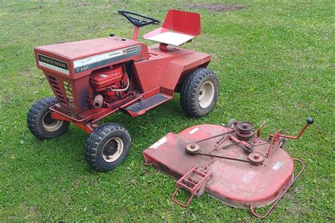 Yard Man Lawnbird 3250 2 1960s Lawn Mowing Tractor
