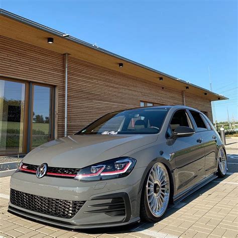 Bagged Golf Gti Tcr Golf Gti Volkswagen Gti Golf Car