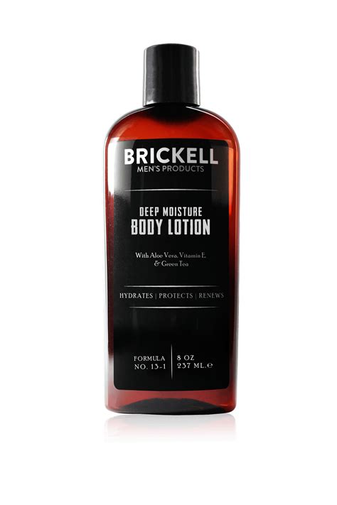 the best body lotion for men brickell men s products