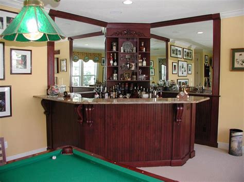 Come see for yourself this unique underground fort. corner bar design | Bar Area Cabinet Designs | Pinterest ...
