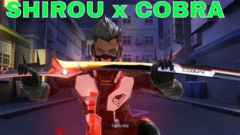 Animated Video Free Fire Character Shirou X Cobra Legendary Bundle Youtube
