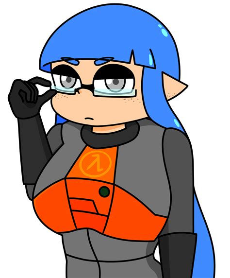 Hev Suit Inkling By Qdsquid On Newgrounds