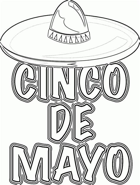 Grab more cinco de mayo freebies to share with your kids alongside these free cinco de. Cinco de Mayo Coloring Pages That Are Free to Print