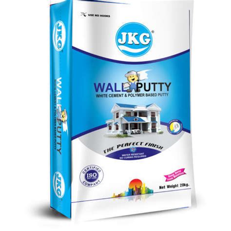 Eco Friendly Waterproof Wall Putty Powder For Construction Use 20 Kg