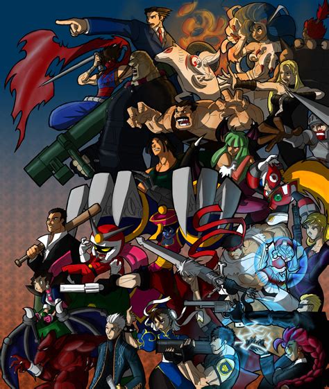 Ultimate Marvel Vs Capcom 3 Capcom Side By Franckjp On