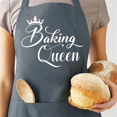 Baking Queen Apron Baking Ts For Bakers Cute Baking Aprons For