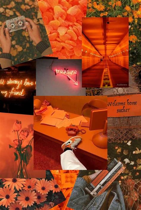 25 Perfect Wallpaper Aesthetic Warna Orange You Can Use It Free