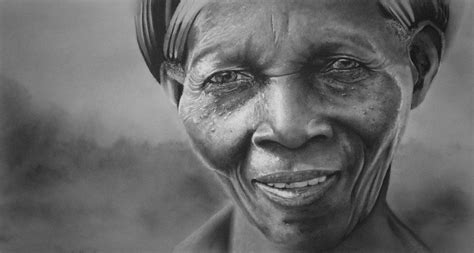 Ugandan Woman Charcoal By Jason Delong Original Art Art Male Sketch