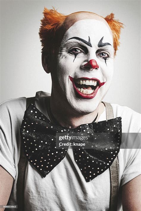 Crazy Scary Clown High Res Stock Photo Getty Images