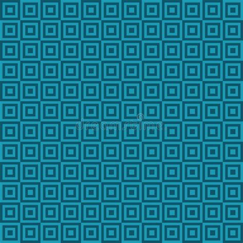 Seamless Pattern With Squares Stock Vector Illustration Of Blue