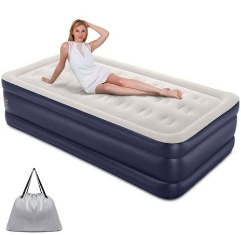 Bestway Comfort Quest 18 Twin Air Mattress With Built In Pump Ebay In 2022 Twin Air