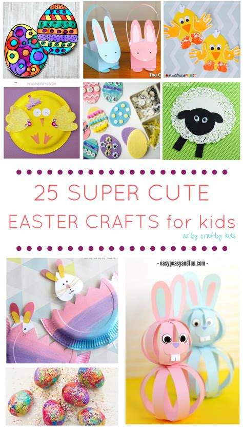 25 Super Cute Easter Crafts Easter Crafts For Kids