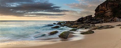Coastal Sunrise Seascape Panorama Seascape From Killcare B Flickr