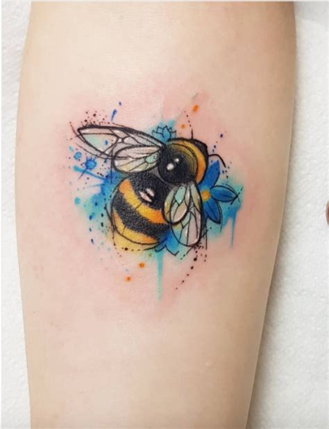 Bumble Bee Tattoo Inkstylemag Bee Tattoo Tattoo Skin Bumble Bee