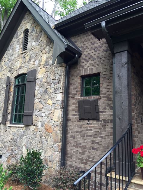 Arh Asheville 1131f Plan Exterior 40 Stone Oakridge Gray Mortar