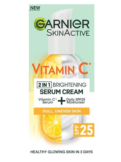 Vitamin C Brightening Serum With Spf 25 Garnier Uk