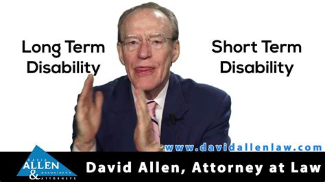 David Allen Legal Tuesday Long Term Disability Insurance Application