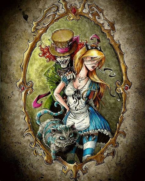 The Best Creepy Alice In Wonderland Art Ideas