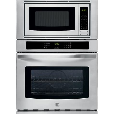 Kenmore 27 Electric Combination Wall Oven Stainless Steel