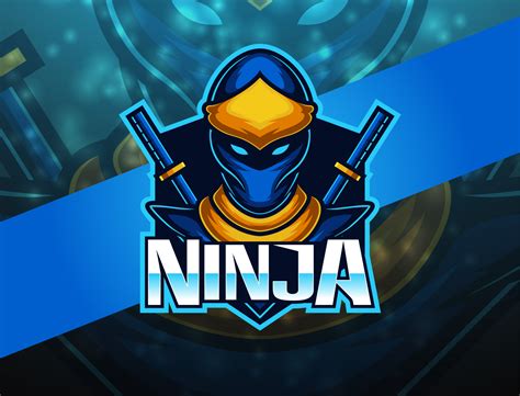 Ninja Esport Mascot Logo Design By Ilham Fahreza On Dribbble