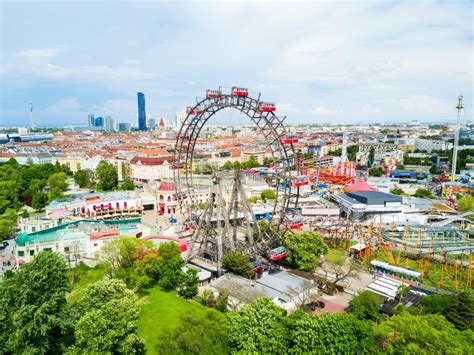 Prater Park In Vienna Editorial Stock Photo Image Of Excitement