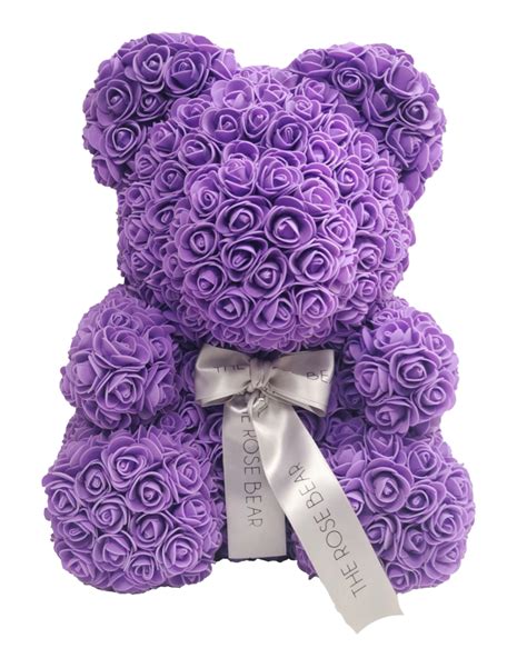 Precious Ts Satin Bows Purple Roses Birthdays Best Ts Bears