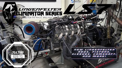Lingenfelter Eliminator Ls7 Race Engine Dyno Run Youtube