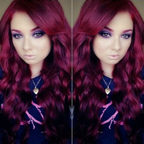 Reddish Purple Hair Dye Best Hairstyles Images