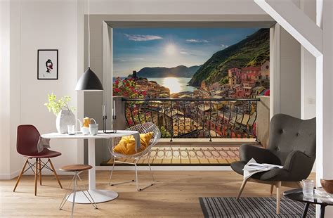 Vernazza Wall Mural 8 988 By Komar Full Size Large Wall Murals The