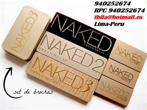 Brochas Urban Decay Naked Maquillaje Envios Peru En Lima Salud Y