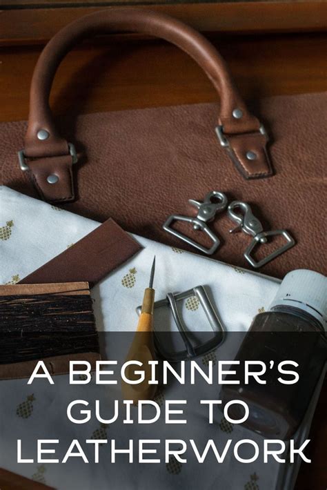 A Beginners Guide To Leather Working — Gold Bark Leather In 2023