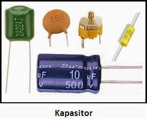 Ilmu Elektronika Teori Kapasitor Jenis Rumus Dan Cara Kerja