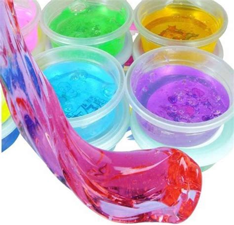 Vtr3 Crystal Slime Non Sticky Slime Putty Set Of 4 Multicolor Putty Toy