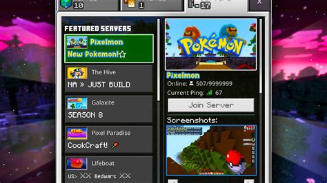 Pokemon Server For Minecraft Bedrock Edition Youtube