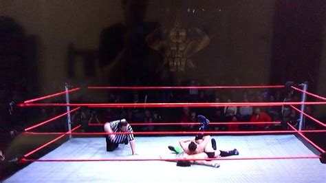 The Ending To My First Professional Wrestling Match At Ovw Youtube