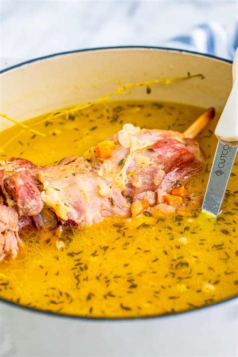 Ham Bone Soup Perfect For Leftover Ham Bone Julie S Eats Treats