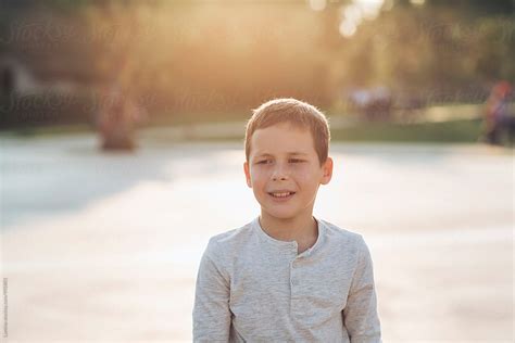 Portrait Of A Cute Boy By Stocksy Contributor Lumina Stocksy