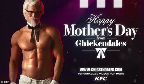 Kfc S New Mother S Day Campaign Stars Sexy Male Strippers Called Chickendales Daily Mail Online