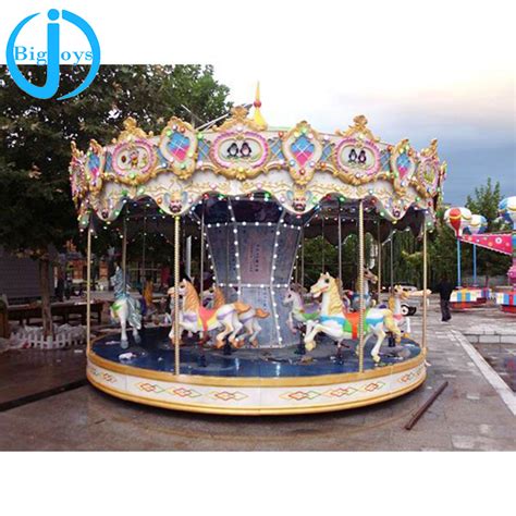 Amusement Kiddie Ride Luxury Carousel Ride For Sale China Carousel